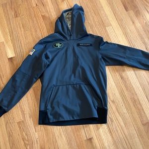Salute to service 49ers hoody